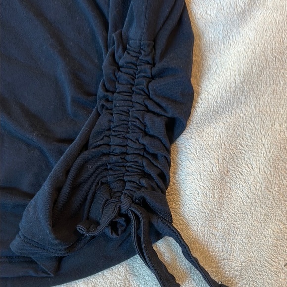 Threads 4 Thought Blue Sleeveless Ruched Tank Top - Picture 2 of 5